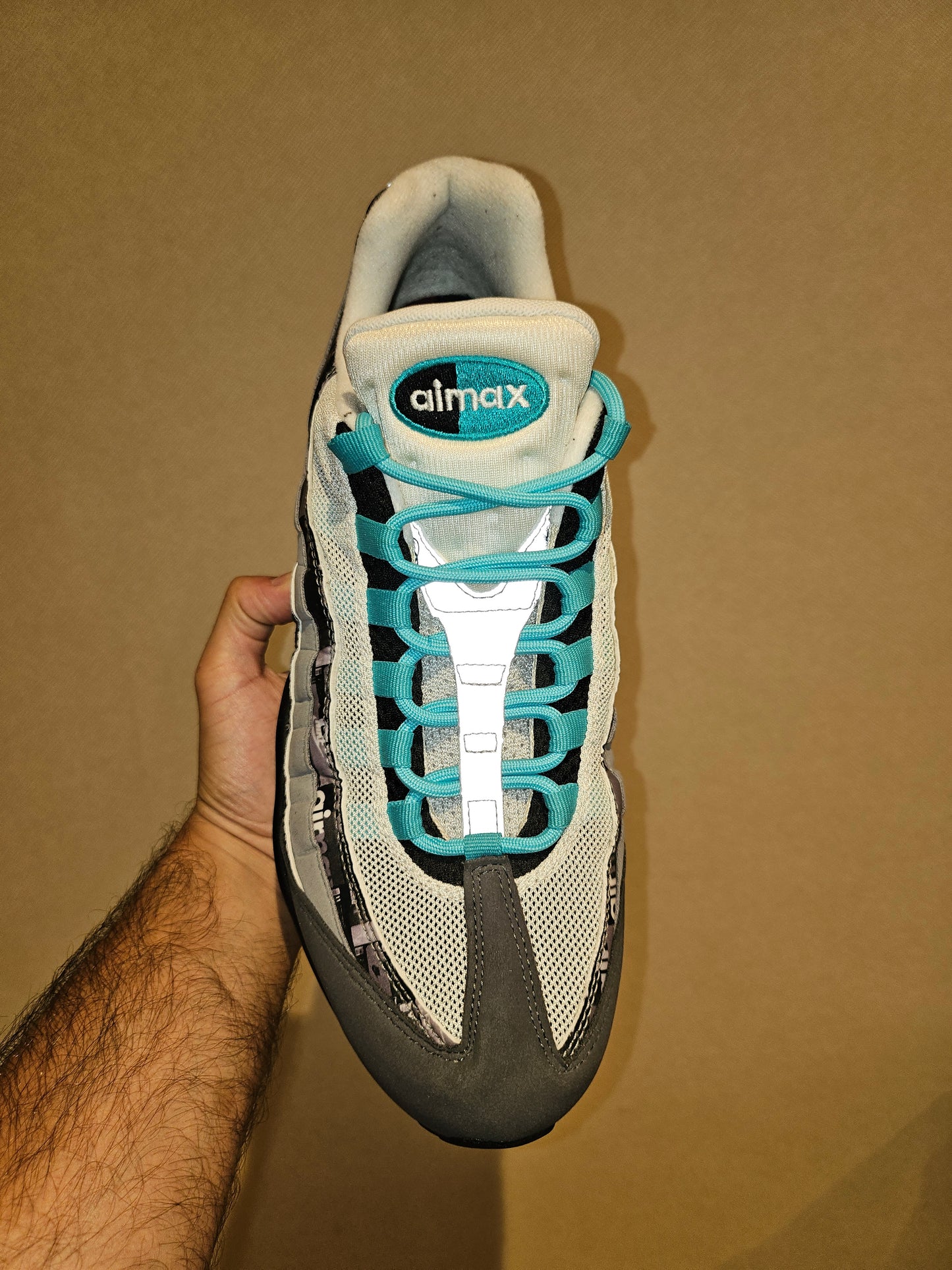 NIKE AIR MAX 95 WE LOVE NIKE X ATMOS CLEAR JADE (Used; No OG box)