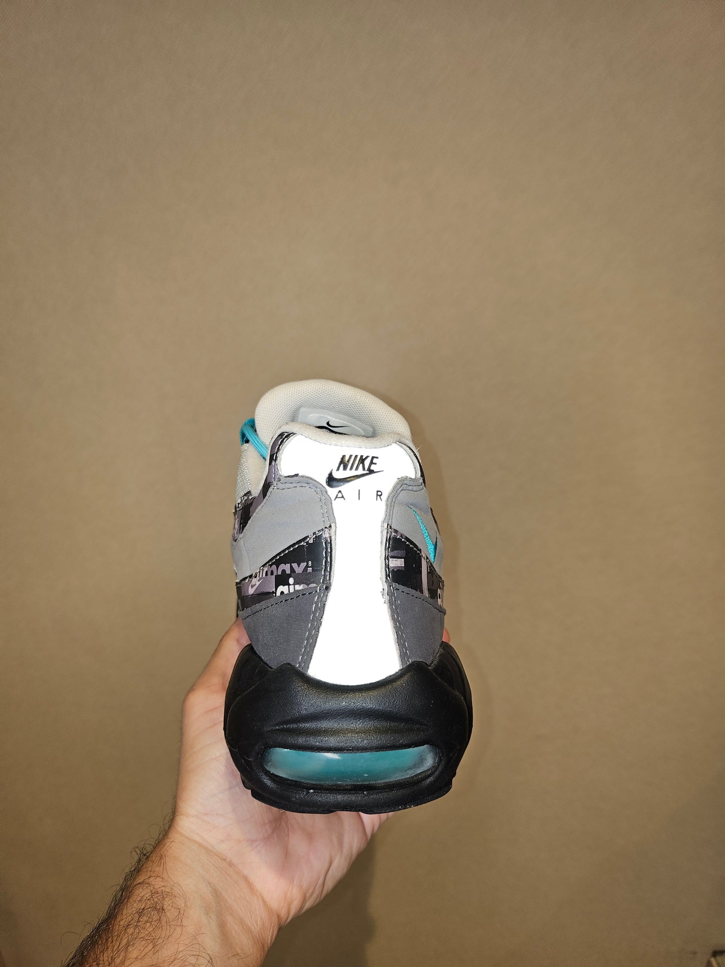 NIKE AIR MAX 95 WE LOVE NIKE X ATMOS CLEAR JADE (Used; No OG box)