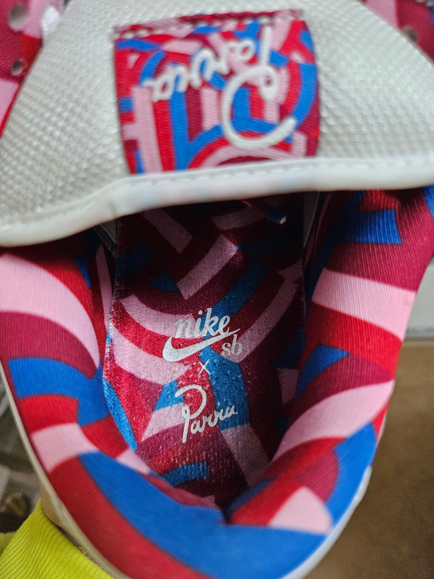 Parra x Nike SB Dunk Low White