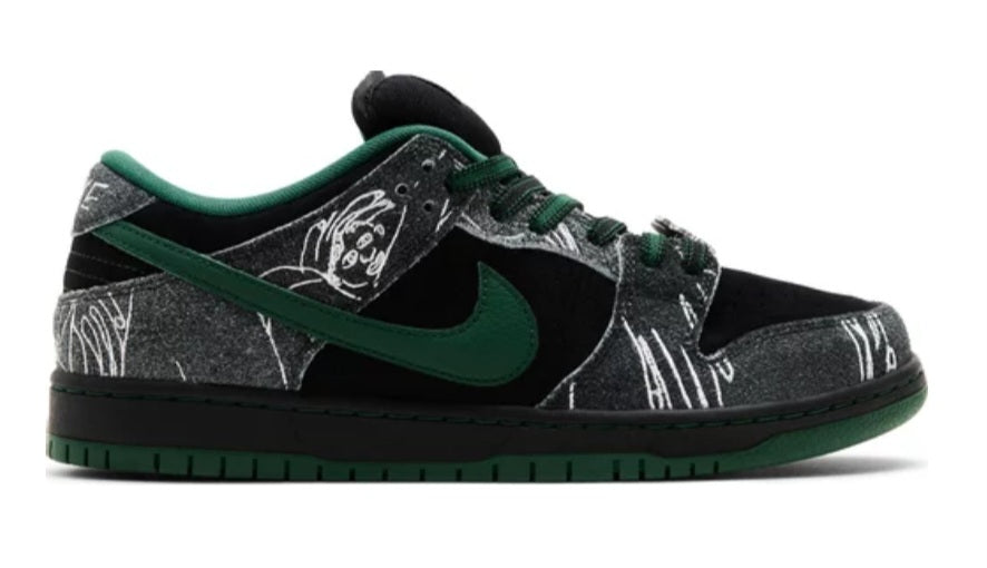 Nike SB Dunk Low Pro X There Skateboards Green