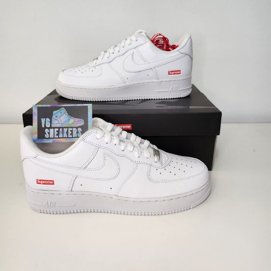 Nike Air Force 1 x Supreme Low Box Logo-White