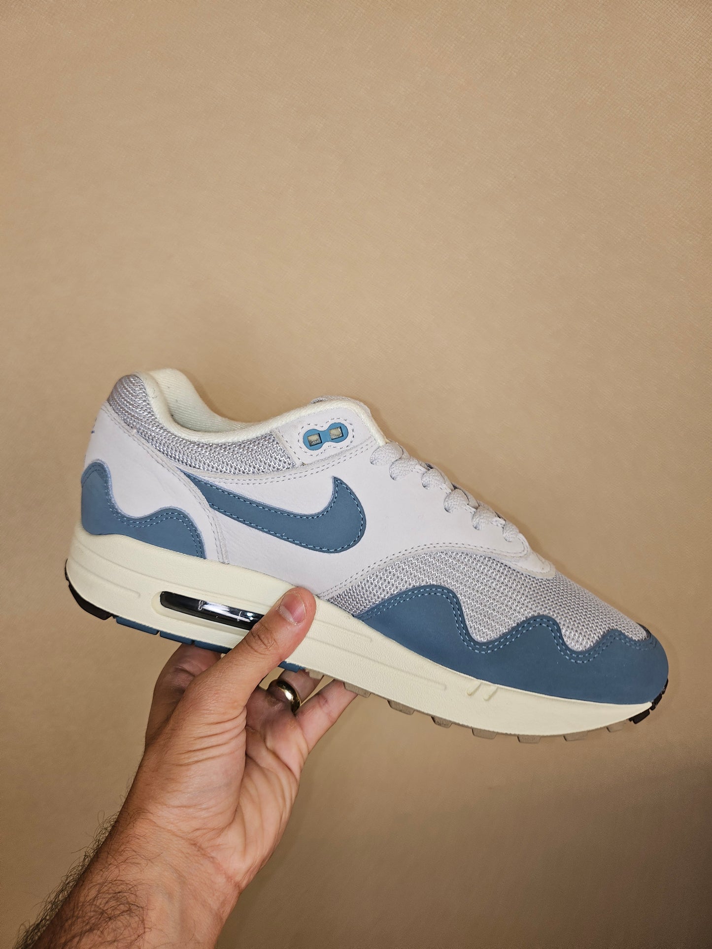 Nike Air Max 1 Patta Aqua Blue (DH1348-004) - UK8.5 - USED (No Bracelet)